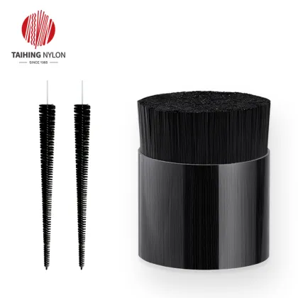 Bicycle wheel cleaning brush bristles