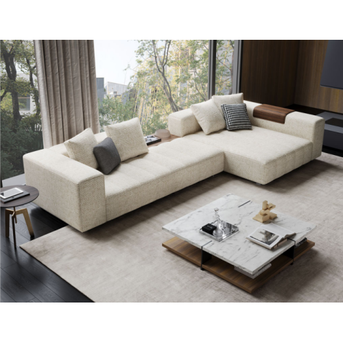 Стильный набор дивана офиса с дизайном ткани