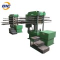 Rubber tiles vulcanizing press machine