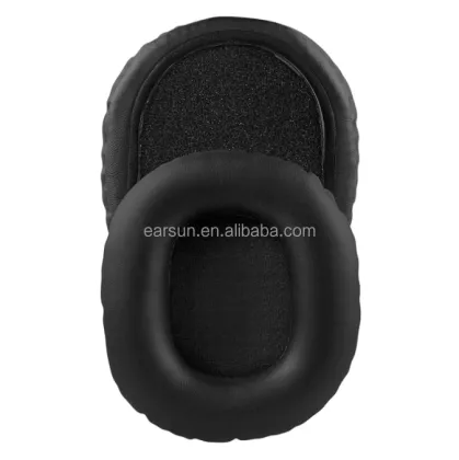 Protein Leather Replacement Ear Pads for Edifier Headphones - W800BT, K815, W808BT - Black