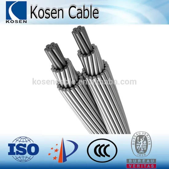 High voltage ACSR Conductor With Steel wire reinforced Bare aluminum coductor