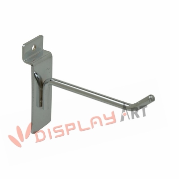 Metal hook for slatgrid display