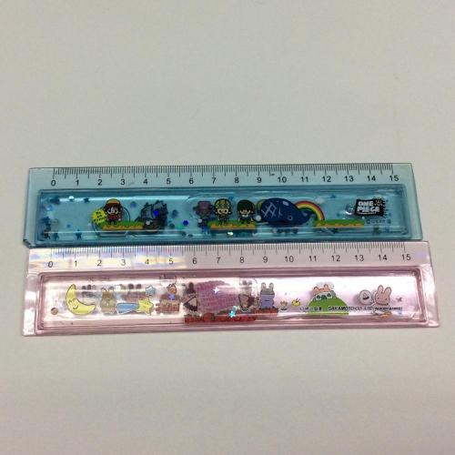 Plastic Cartoon Liquid Flow Student Ruler, High Quality Plastic Cartoon ...