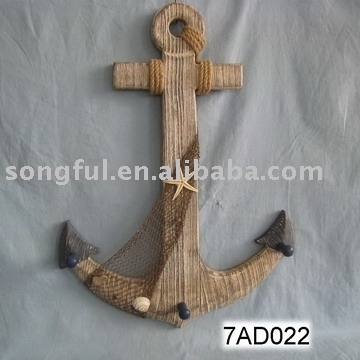 Wooden anchor