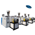 PVC หน้าต่างและประตูโปรไฟล์ Extruder Machine Line