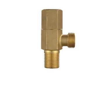 Top Quality Low Price Brass Color Angle Valve For Sanitary 6016