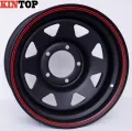 15x10 Μαύρο 4x4 Off Road Steel Wheel Rim