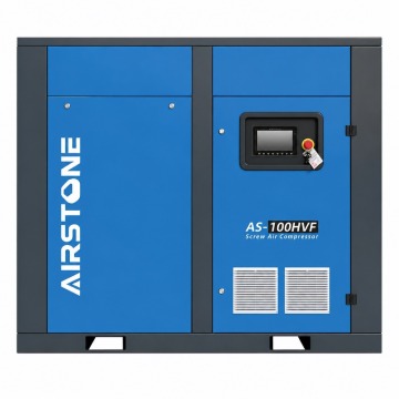 Compresseur d'air à vis à fréquence variable à entraînement direct 100HP