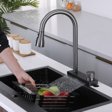 Ex-Factory Price Modern Stainless Steel Single Bowl Kitchen Sink with Tray