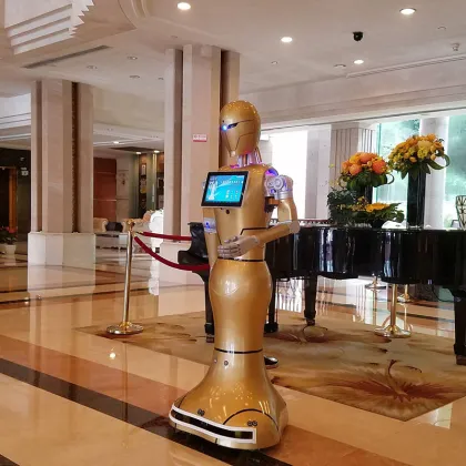 2020 New Design Artificial Intelligence Humanoid Reception Service Robot