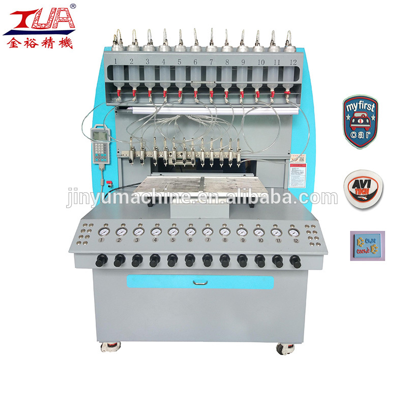 Full-Automatic12 Colors Liquid PVC Dispensing Machine