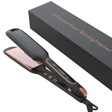 Wholesale LED Flat Iron Professional Infrared Hair Straightener - Your Logo Customized Hair Styling Tools Plancha de Cabello