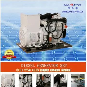 Yanmar diesel generator set with 37KVA