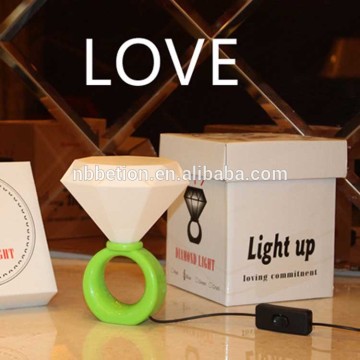romantic light led night light diamond light for bar nice design night light