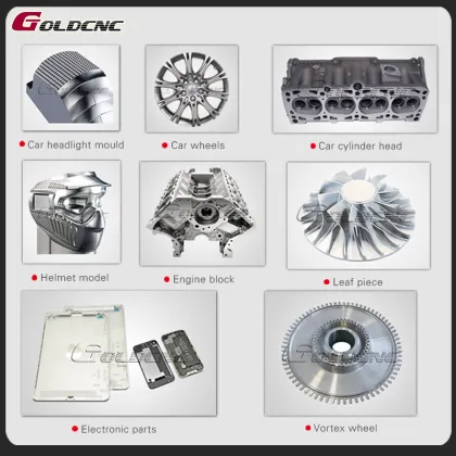 Goldcnc Tornos 2000mm CK6140 Flat Bed CNC Lathe CAK6140 CNC Metal Lathe Machine