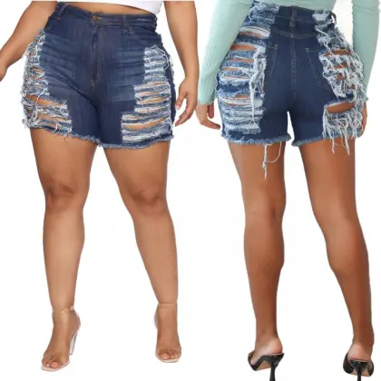 women's denim jean shorts