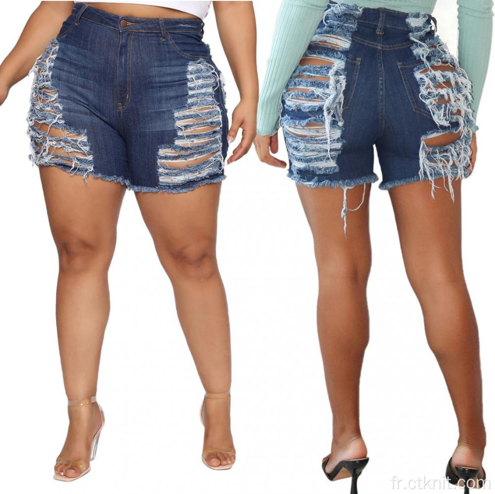 short en jean pour femme