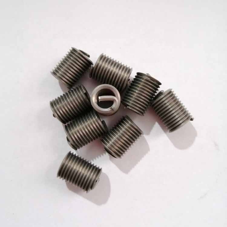 TA2 M5*0.8*1.5d Nonmagnetic Wire Thread Insert Stainless Steel Material Threaded Insert