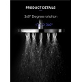 New Thermostatic Three Functions Concealed Shower Package