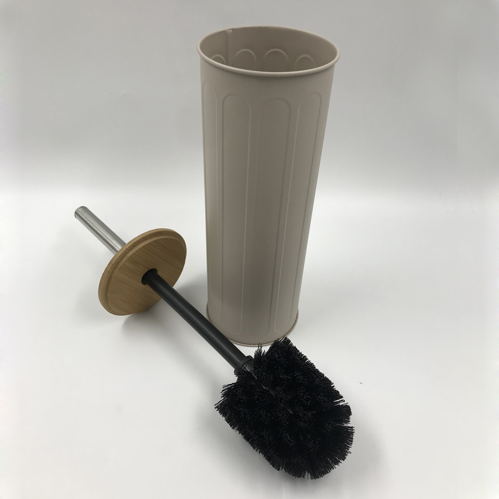 Bamboo Toilet Brush and Holder Set