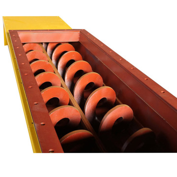 shaftless screw conveyor for sludge