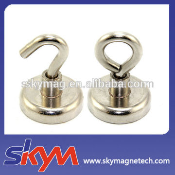 Neodymium white rare earth magnet hooks