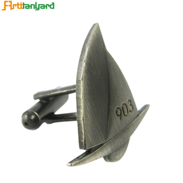 Custom Made Cufflinks With Raised Logo