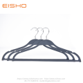 Fast Fashion Brand Flat Gray Plastic Shirt Hanger