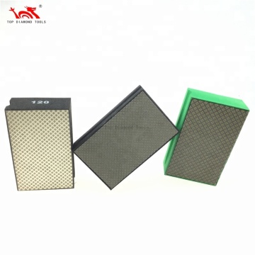 Diamond Hand Polishing Pads for Stone, Granite, Marble, and Glass
