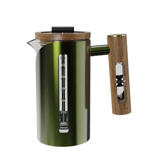 DHPO 304 Stainless Steel Double Wall French Press Coffee Pot