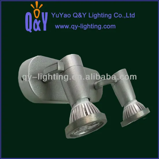 2013 new 2lamp GU10 aluminum track light spot Light Ceiling light