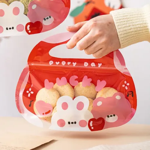 تصميم مخصص حقيبة تغليف طعام قابلة لإعادة التدوير