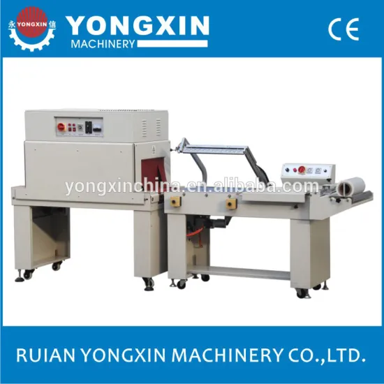BTL-450A+BM-500 semi automatic shrink wrapping machine 10years factory