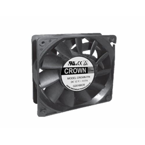 Crown 12038 dc brushless axial motor fan