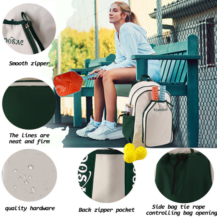 High quality Nylon material Pickleball backpack