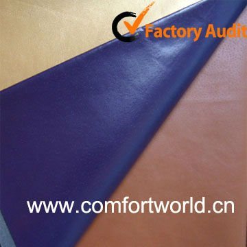 Environmentally Friendly Pu Shoe Leather Fabric