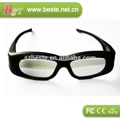 HOT! Active 3d glasses for bluetooth 3d TV, Benq 3d glasses