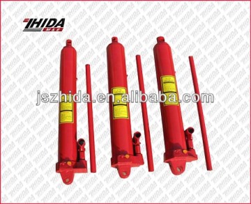 Workshop 8T Hydraulic Long Ram Jack for shop crane