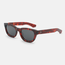 Rectangle Acetate Female Sunglasses 24A8308