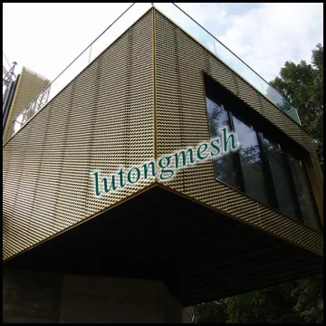 Modern design Expanded Metal Mesh for aluminum cladding