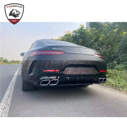GT63 Style ABS Plastic Body Kits Car Bumper for Mercedes-Benz AMG GT C190/X190