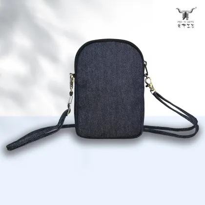 Owl Design Crossbody Bag with Flap Closure