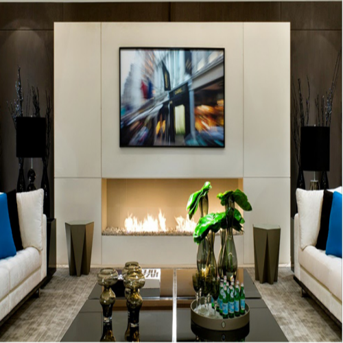 50 inch intelligent firebox bio ethanol fireplace