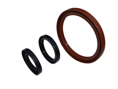 Black Oilproof , Aging Resistance Viton Silicone Oilseal For Electronics, Shaft Oil Seals