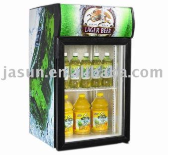 88L Upright Single door Display Cooler Showcase