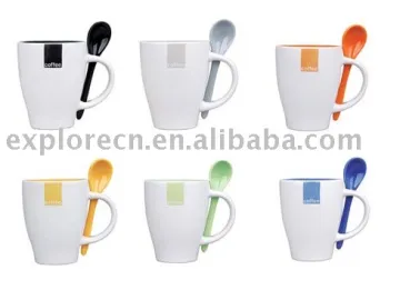 coffee cup with spoon