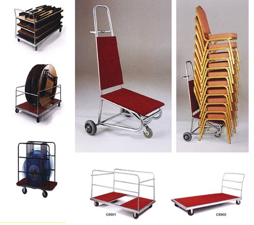 Hotel Common Used Durable Cheap Chair Trolly Wholesale