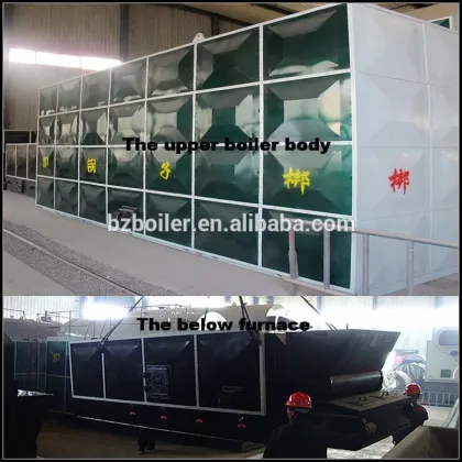horizontal therm oil boiler
