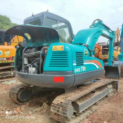 Used Chinese Sunward 70 Mini Excavator - Perfect Digger, Crane, Forklift, Loader & Crusher - Best Price