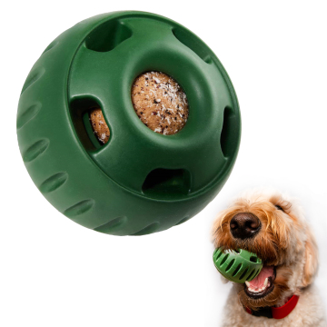 Boule de friandise en caoutchouc naturel rechargeable